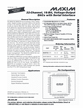 DataSheet MAX5735A pdf